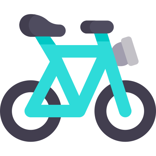 Bike Kawaii Flat icon