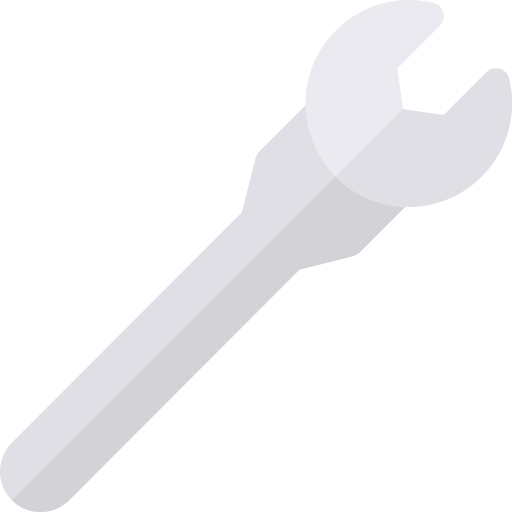 Wrench Basic Rounded Flat icon