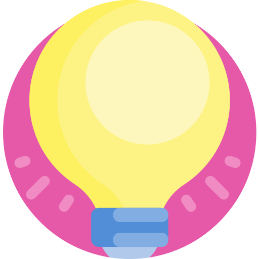 電球 Detailed Flat Circular Flat icon