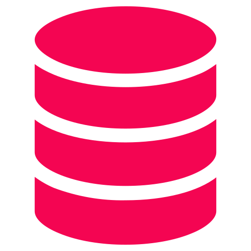 base de datos Generic color fill icono