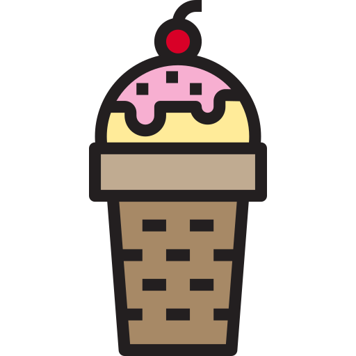 Ice cream Payungkead Lineal Color icon