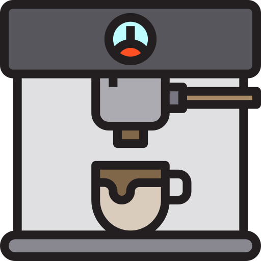 Coffee machine Payungkead Lineal Color icon