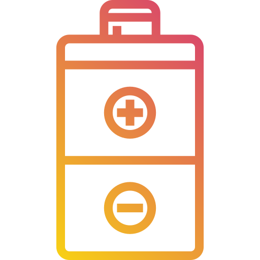 bateria Payungkead Gradient ikona