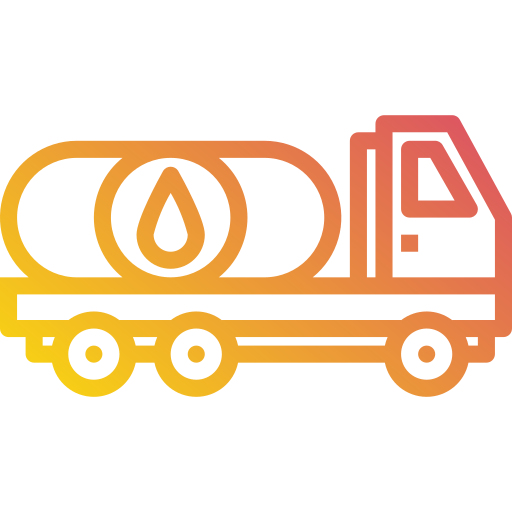 石油トラック Payungkead Gradient icon