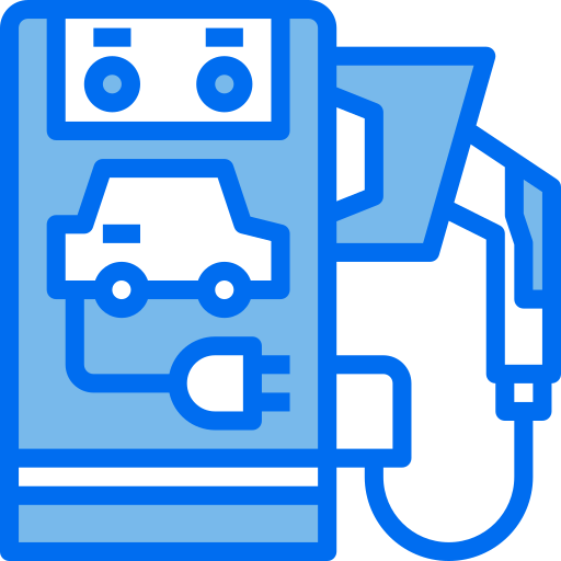 電気自動車 Payungkead Blue icon