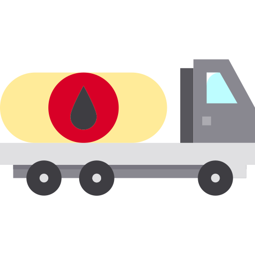 Camion de aceite Payungkead Flat icono
