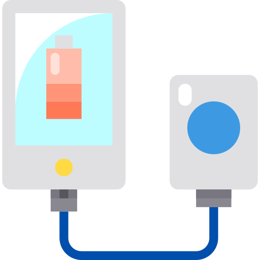 スマホ充電器 Payungkead Flat icon
