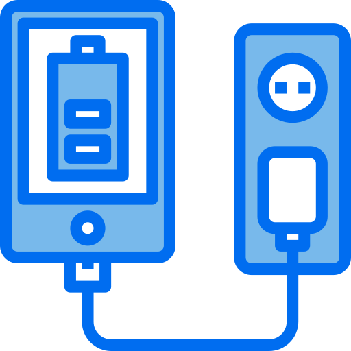 Smartphone charger Payungkead Blue icon