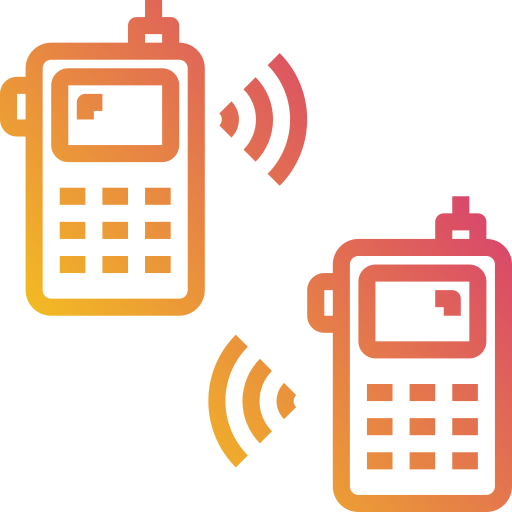 Teléfonos móviles Payungkead Gradient icono