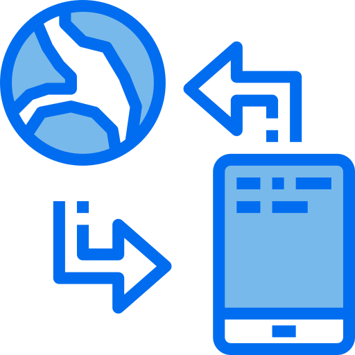 kommunikation Payungkead Blue icon