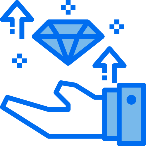 diamant Payungkead Blue icon