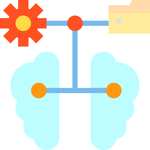 Cerebro Payungkead Flat icono
