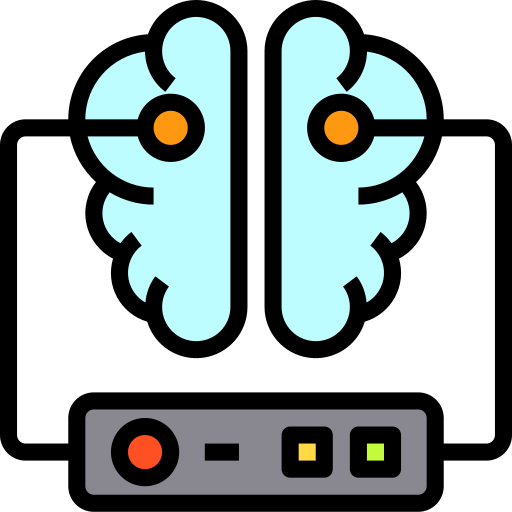 Мозг Payungkead Lineal Color иконка