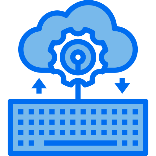 Storage Payungkead Blue icon