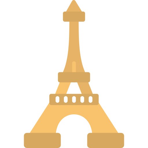 torre eiffel Generic color fill icono