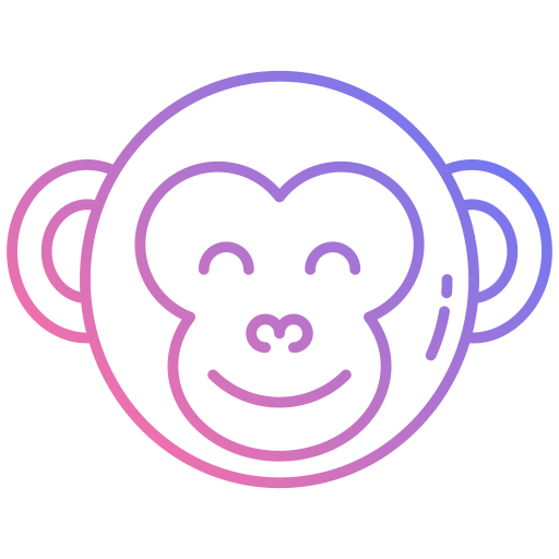 mono Generic gradient outline icono