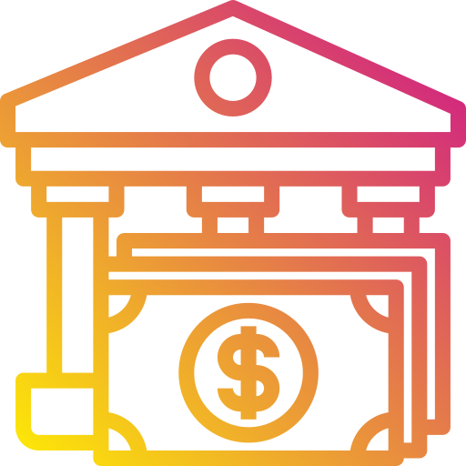 bank Payungkead Gradient icon
