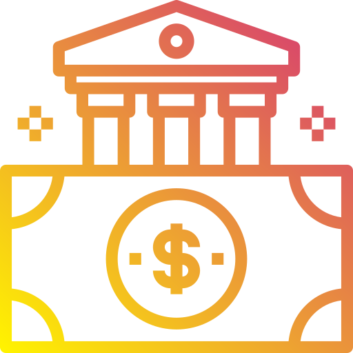 bank Payungkead Gradient icon