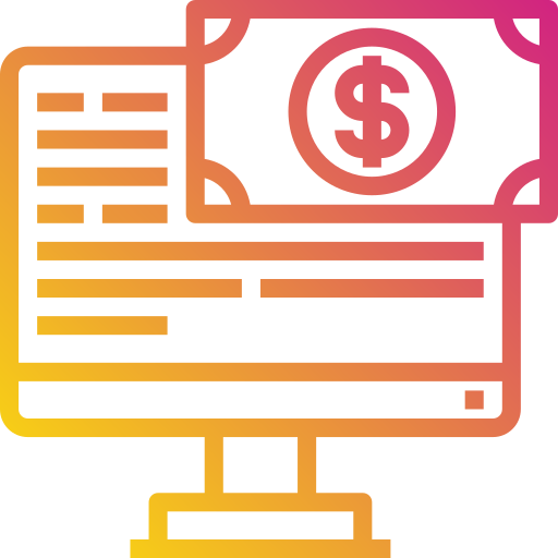 online bankieren Payungkead Gradient icoon