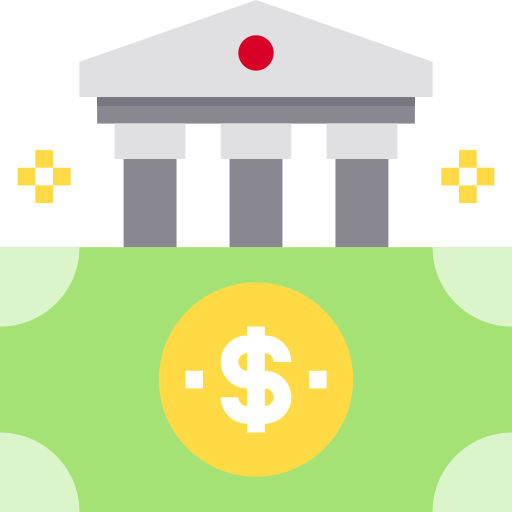 은행 Payungkead Flat icon