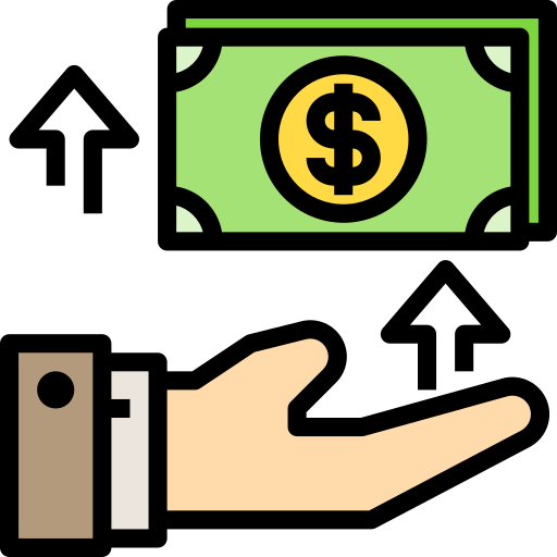dollar-scheine Payungkead Lineal Color icon