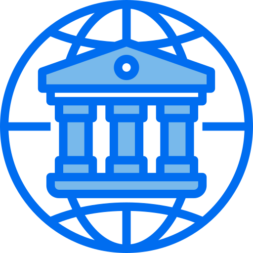 銀行 Payungkead Blue icon