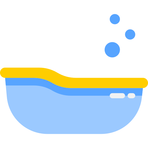Детская ванночка srip Flat иконка