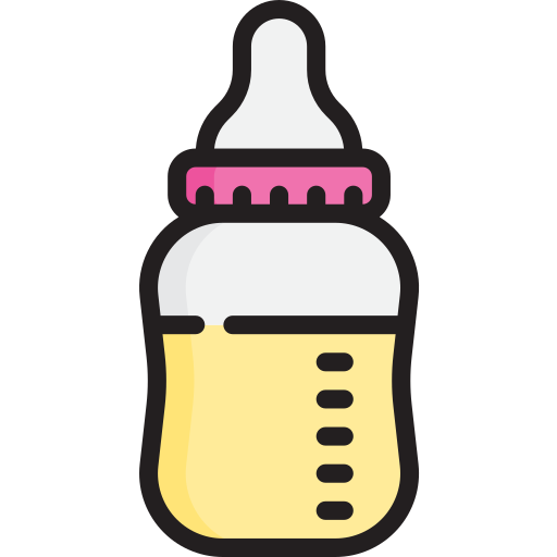 babyflasche srip Lineal Color icon