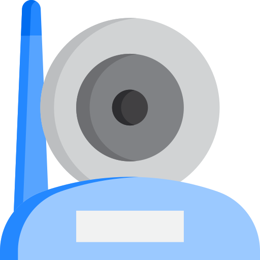 camera srip Flat icoon