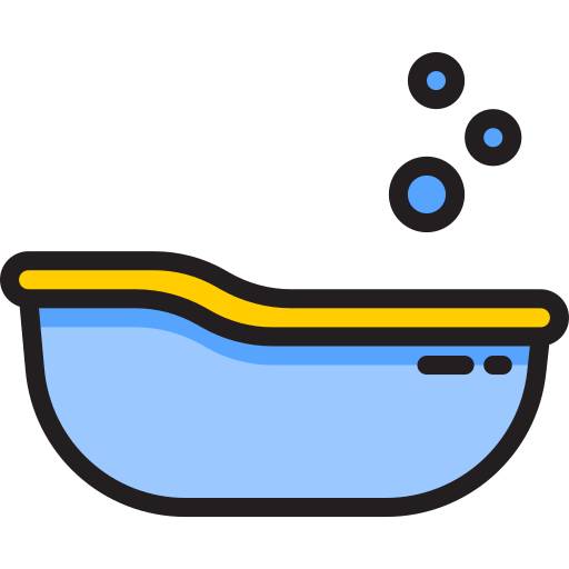 Детская ванночка srip Lineal Color иконка