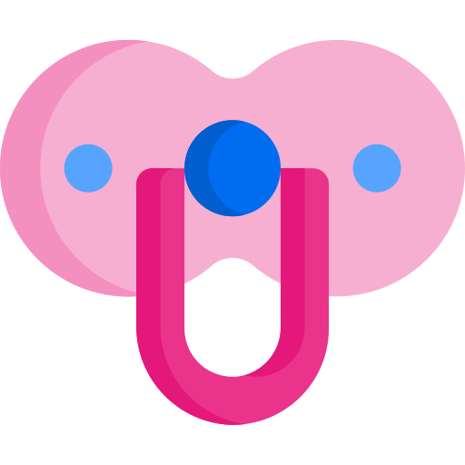Pacifier srip Flat icon