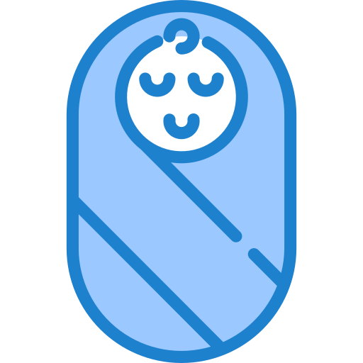 Bebé srip Blue icono