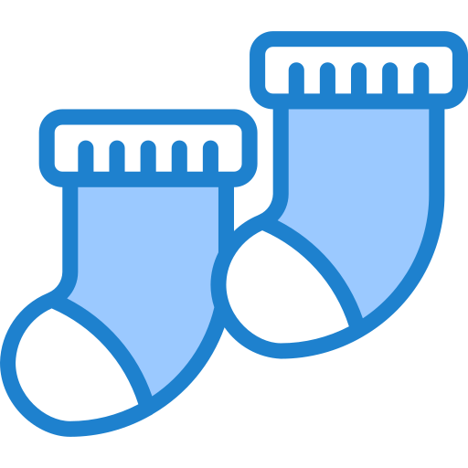 Calcetines srip Blue icono