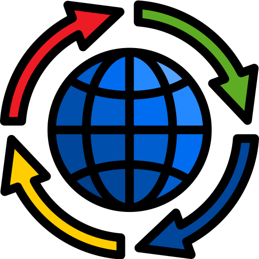 global srip Lineal Color icon