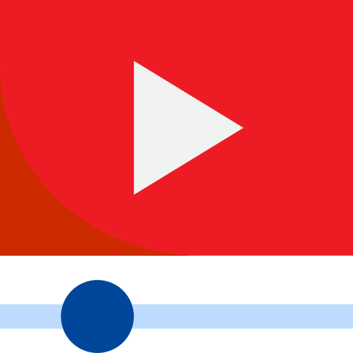 video-marketing srip Flat icon
