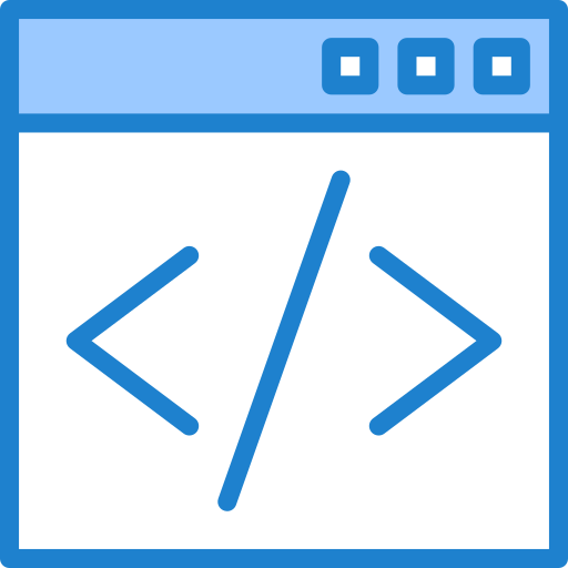 kodowanie srip Blue ikona