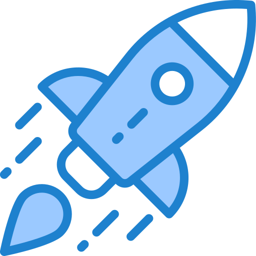 Startup srip Blue icon