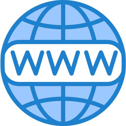 Worldwide srip Blue icon