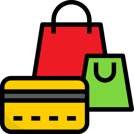 kreditkarte srip Lineal Color icon
