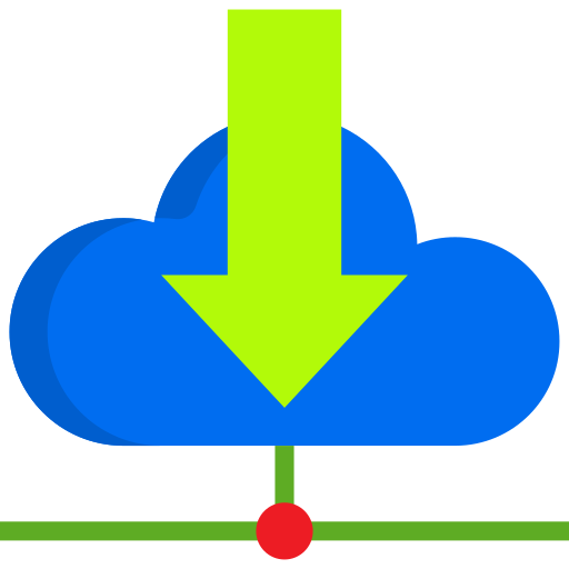 구름 srip Flat icon