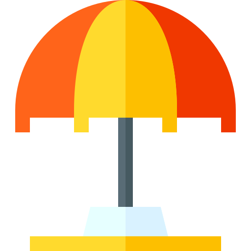 зонт от солнца Basic Straight Flat иконка