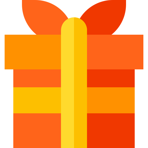 Gift Basic Straight Flat icon