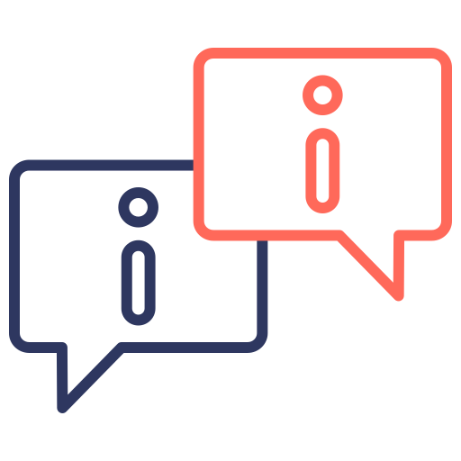 burbujas de chat Generic color outline icono