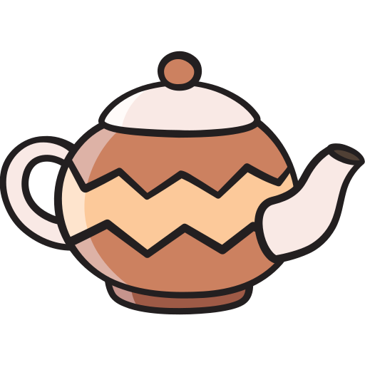 Teapot Generic color hand-drawn icon