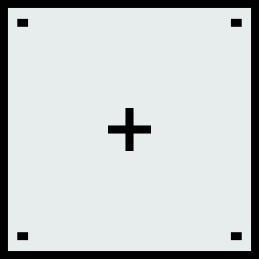 kwadrat Detailed Straight Lineal color ikona