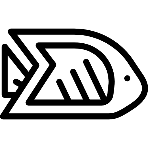 Fish Detailed Rounded Lineal icon