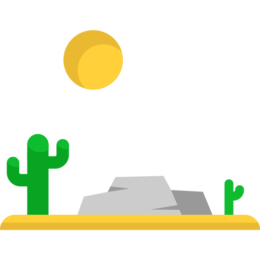 deserto Special Flat Ícone