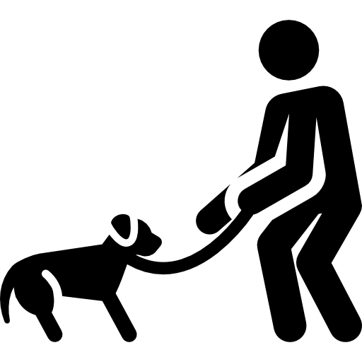 treinamento canino Pictograms Fill Ícone