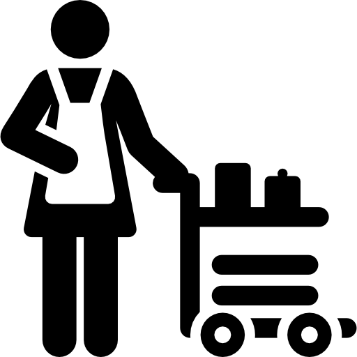maid Pictograms Fill icon