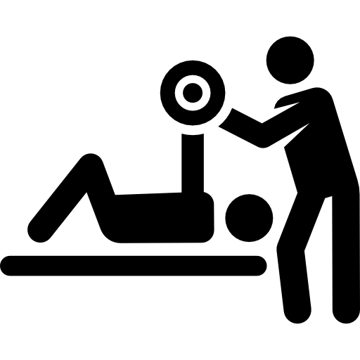 Weightlifting Pictograms Fill icon